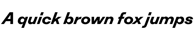 Preview of Inklination TRIAL Bold Italic 2 font