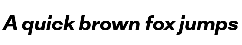 Preview of Inklination TRIAL Bold Italic font