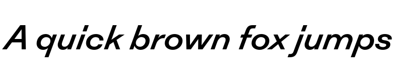 Preview of Inklination TRIAL Medium Italic 2 font