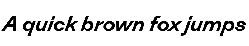 Preview of Inklination TRIAL SemiBold Italic 2 font
