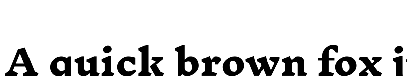 Preview of Inknut Antiqua ExtraBold font