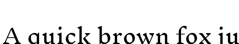 Preview of Inknut Antiqua Light font