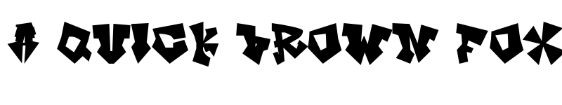Preview of InK's ol' Bitch Regular font