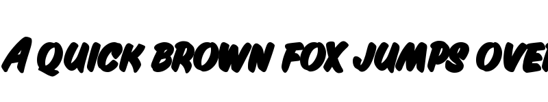 Preview of Inkston W05 Casual Black font