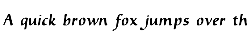Preview of InkyDinky Regular font