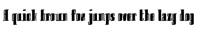 Preview of Innocent bystander Regular font