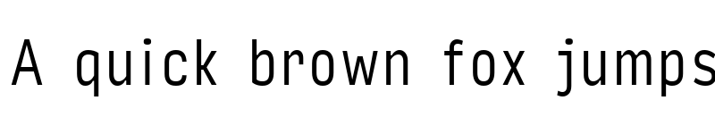 Preview of Input Sans Compressed Light font