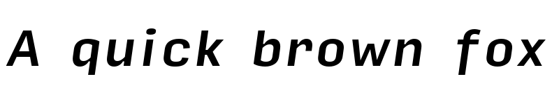 Preview of Input Sans Medium Italic font