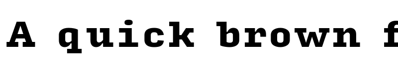 Preview of Input Serif Black font