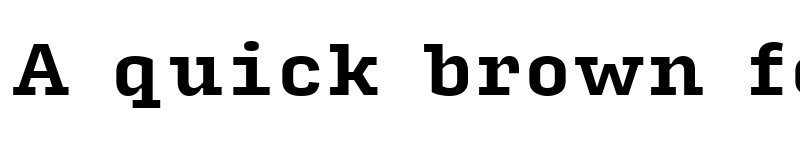 Preview of Input Serif Bold font