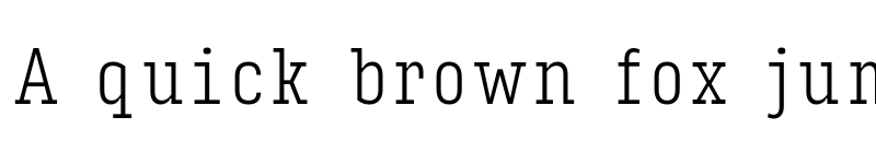 Preview of Input Serif Compressed Extra Light font