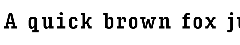 Preview of Input Serif Compressed Medium font