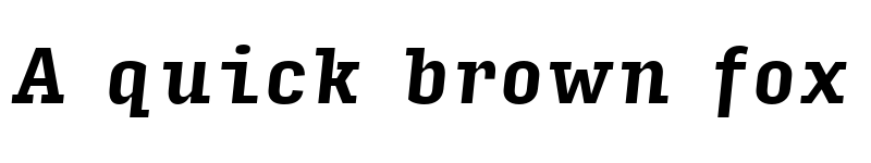 Preview of Input Serif Condensed Bold Italic font