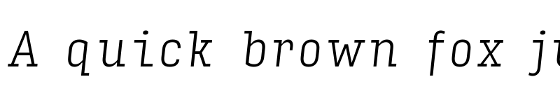 Preview of Input Serif Condensed Extra Light Italic font