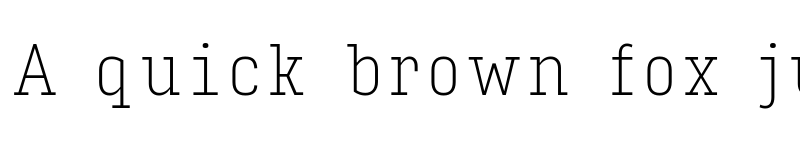 Preview of Input Serif Condensed Thin font