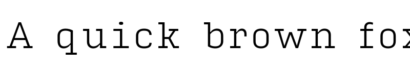 Preview of Input Serif Extra Light font