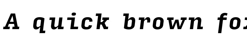 Preview of Input Serif Narrow Bold Italic font