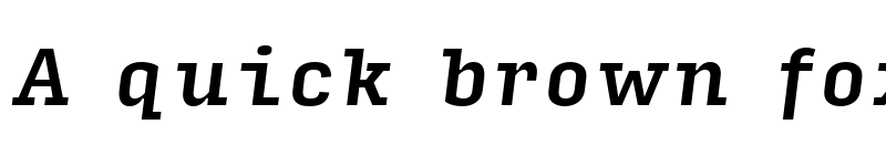 Preview of Input Serif Narrow Medium Italic font