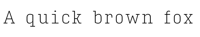Preview of Input Serif Narrow Thin font