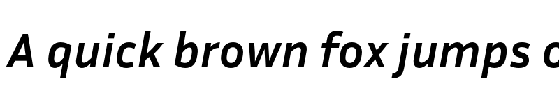 Preview of Inria Sans Bold Italic font