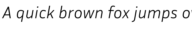 Preview of Inria Sans Light Italic font