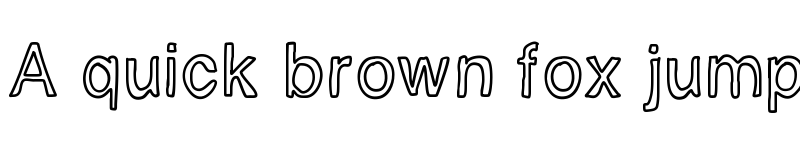 Preview of InsideOutside Medium font