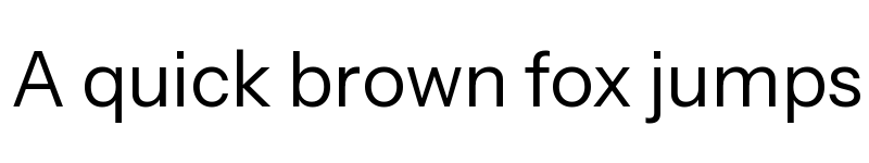 Preview of Instrument Sans Regular font