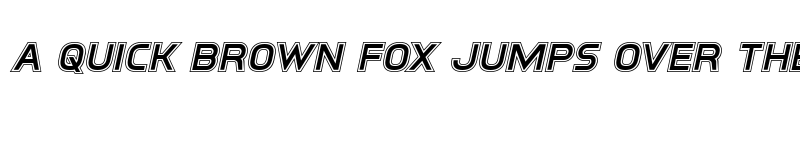 Preview of Inter-Bureau Academy Italic Italic font