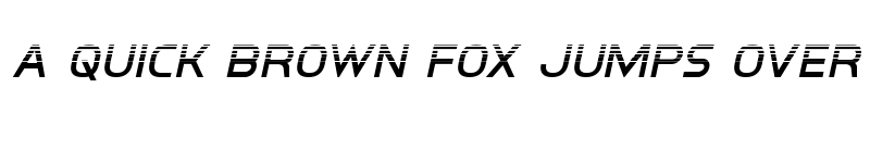 Preview of Inter-Bureau Halftone Italic Italic font