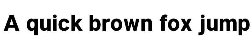 Preview of Inter UI Black font