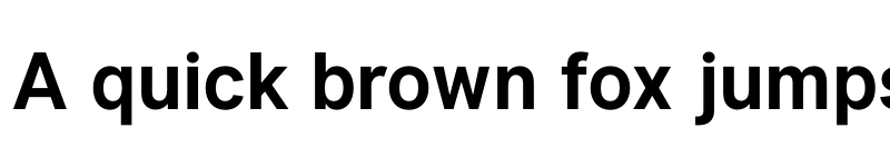 Preview of Inter UI Bold font