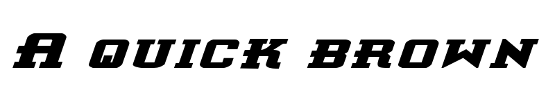 Preview of Interceptor Bold ExpItalic Bold ExpItalic font