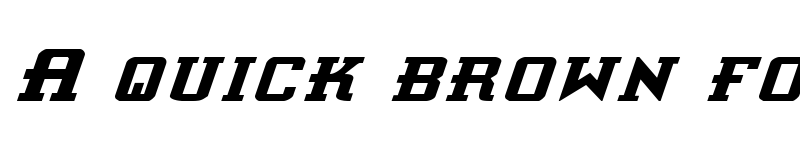 Preview of Interceptor Italic Italic font