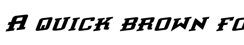 Preview of Interceptor Rotalic Rotalic font