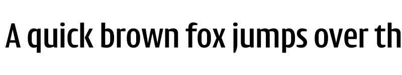 Preview of Intercom Medium font