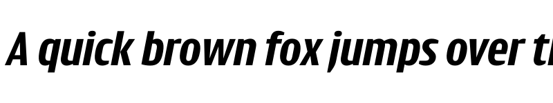 Preview of Intercom Semibold Italic font