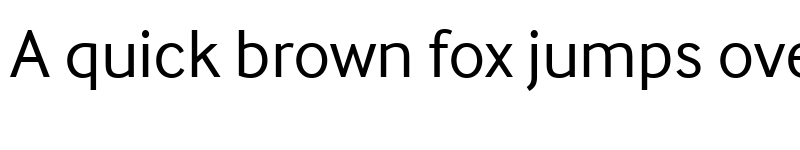 Preview of InterFace Regular font