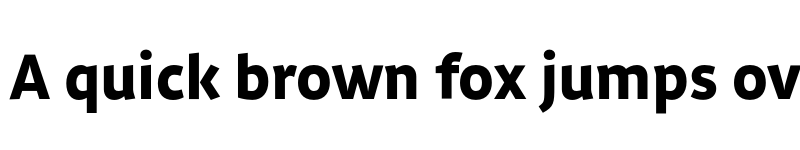 Preview of Interpol Sans Black font