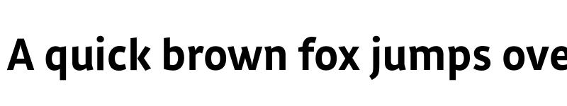 Preview of Interpol Sans Bold font