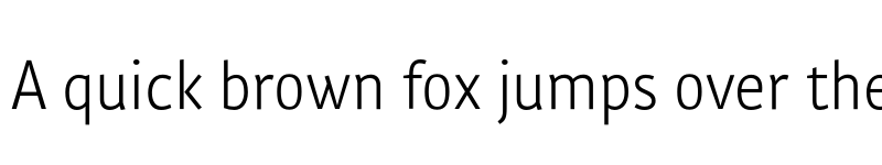 Preview of Interpol Sans Light font