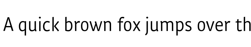 Preview of Interpol Sans Regular font