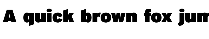 Preview of Interstate UltraBlack font