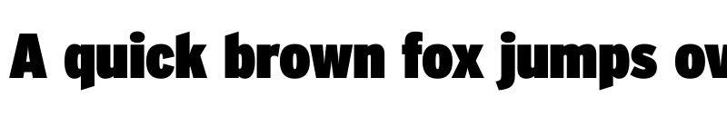 Preview of Interstate UltraBlackCondensed font