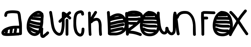 Preview of InTheMorming Medium font