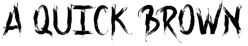 Preview of Into the Wild Demo Version Regular font