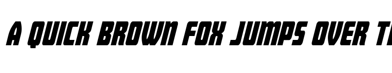 Preview of Intrepid Spear Condensed Ital Regular font