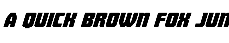 Preview of Intrepid Spear Expanded Italic Regular font