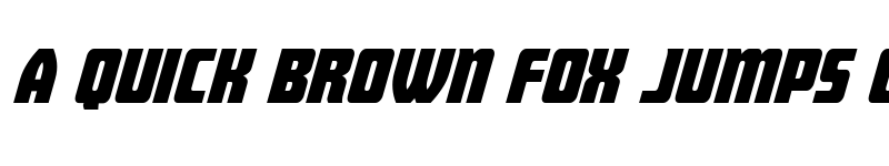 Preview of Intrepid Spear Italic Regular font