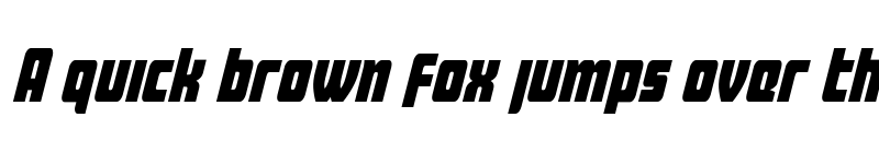 Preview of Intrepid Spear LC Condens Ital Regular font