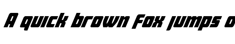 Preview of Intrepid Spear LC Super-Italic Regular font